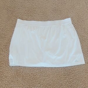 Adidas Classic White Sports Skirt